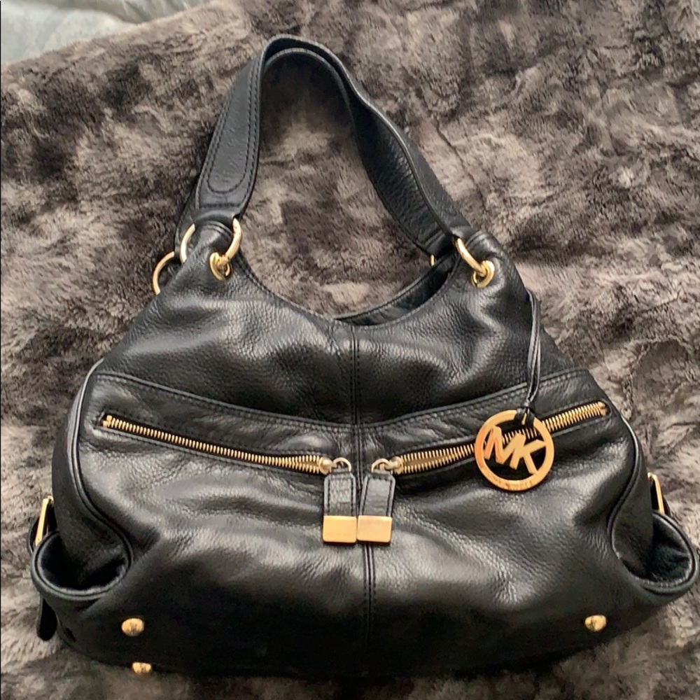 MK leather handbag